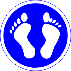 panneau de la loi des 2 pieds